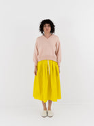 Nitto Donna Sweater in Baby Pink - NITTO at Worthwhile - shop SWEATER