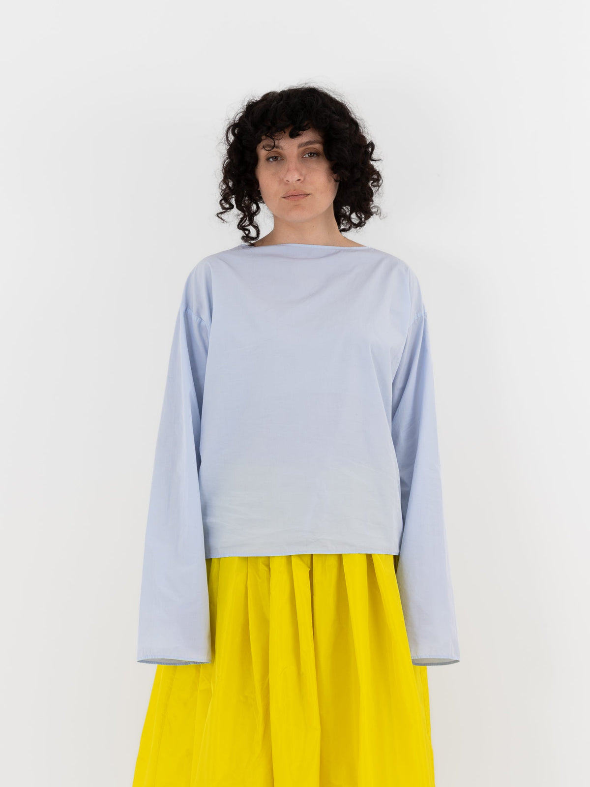 Nitto Duna Blouse in Celeste - NITTO at Worthwhile - shop TOP
