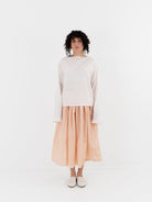Nitto Duna Blouse in Off White - NITTO at Worthwhile - shop TOP