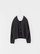 Nitto Nino OSW Cardigan in Anthracite Grey - NITTO at Worthwhile - shop CARDIGAN