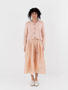 Nitto Nino OSW Cardigan in Baby Pink - NITTO at Worthwhile - shop CARDIGAN