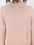 Nitto Nino OSW Cardigan in Baby Pink - NITTO at Worthwhile - shop CARDIGAN