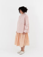 Nitto Pamela Shirt in Baby Pink - NITTO at Worthwhile - shop TOP