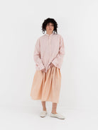 Nitto Pamela Shirt in Baby Pink - NITTO at Worthwhile - shop TOP