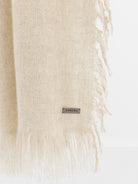 Norlha Nomad Net Crest Scarf in Natural White - NORLHA at Worthwhile - shop SCARF