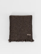 Norlha Nomad Pilgrimage Scarf in Black and Natural Yak Grey - NORLHA at Worthwhile - shop SCARF