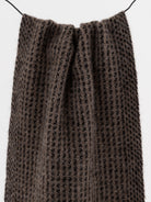 Norlha Nomad Pilgrimage Scarf in Black and Natural Yak Grey - NORLHA at Worthwhile - shop SCARF