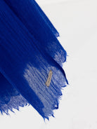Norlha Price Light Scarf in Royal Blue - NORLHA at Worthwhile - shop SCARF