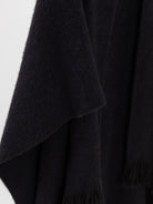 Norlha Split Cape in Midnight Blue - NORLHA at Worthwhile - shop SCARF
