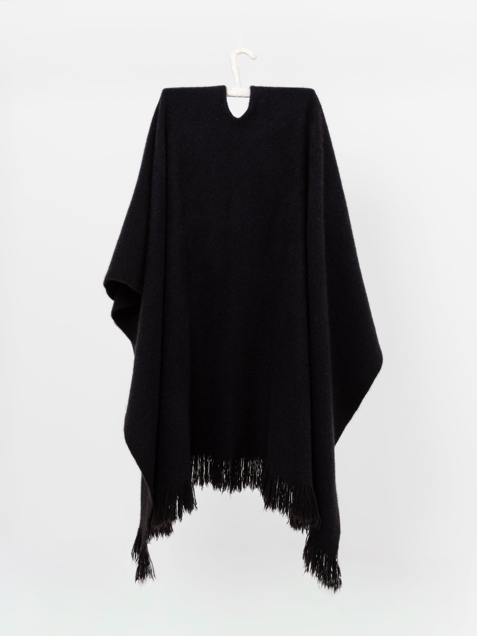 Norlha Split Cape in Midnight Blue - NORLHA at Worthwhile - shop SCARF