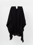 Norlha Split Cape in Midnight Blue - NORLHA at Worthwhile - shop SCARF