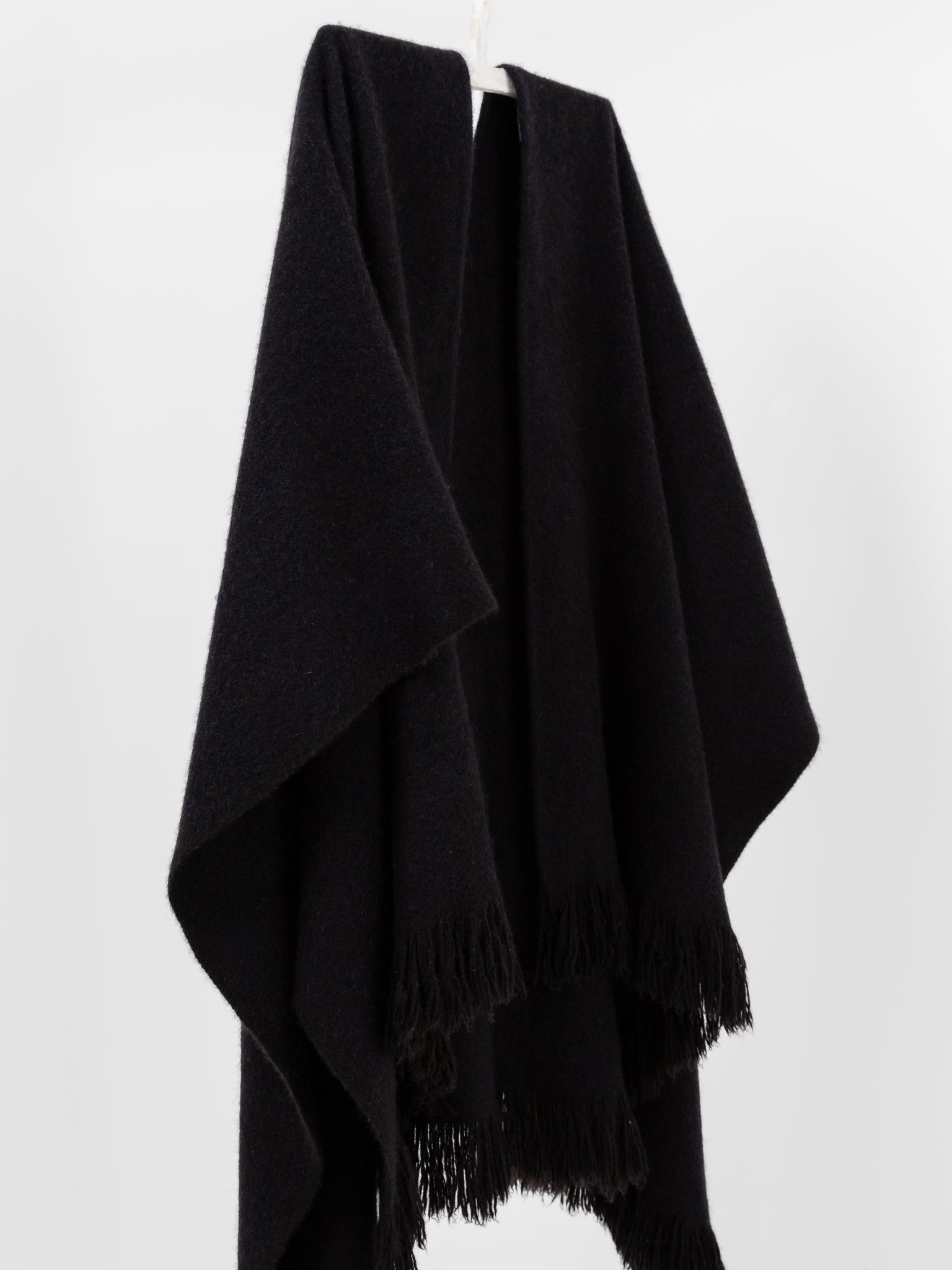 Norlha Split Cape in Midnight Blue - NORLHA at Worthwhile - shop SCARF