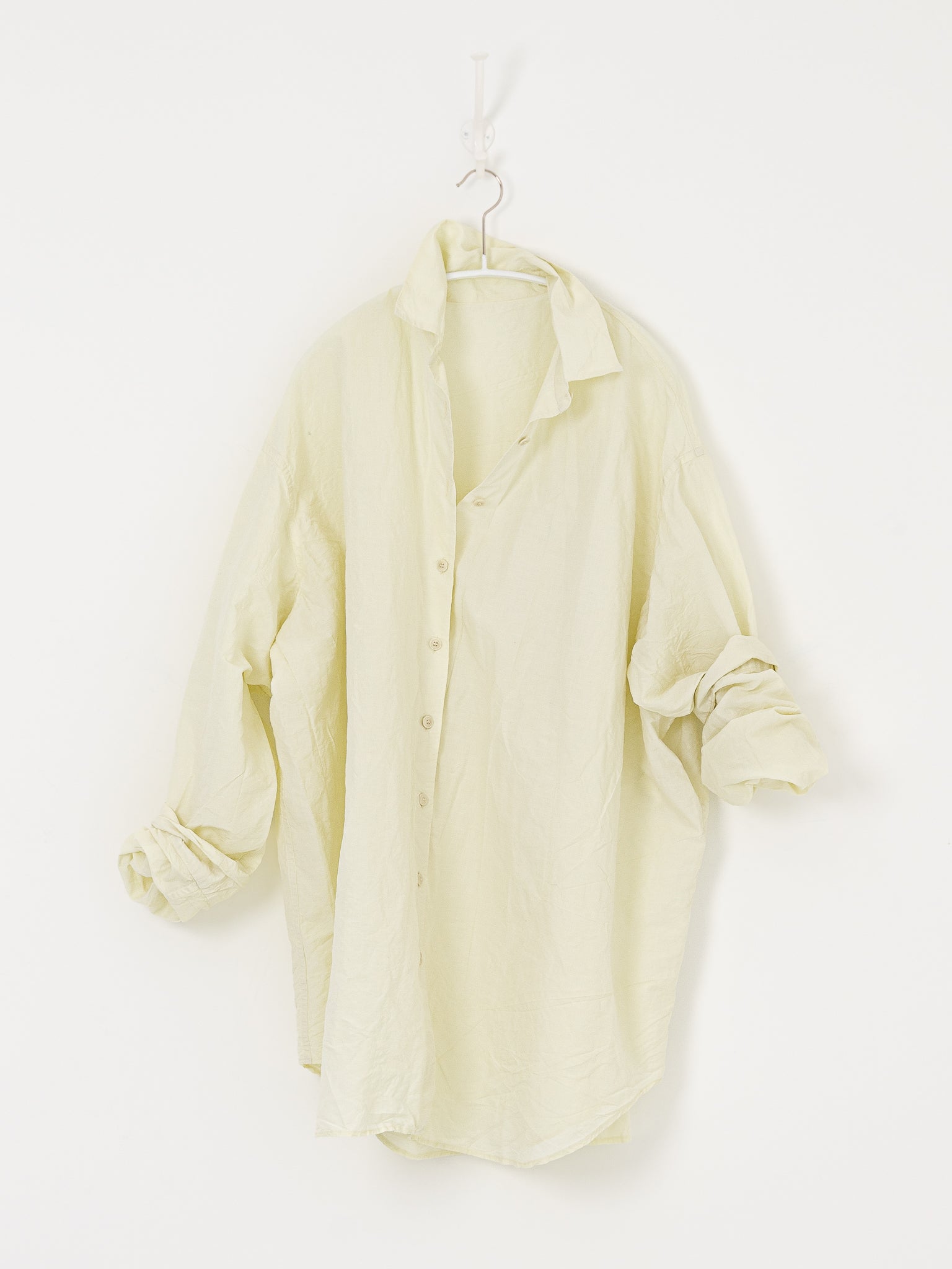 Casey Casey Orsan Orsan Shirt in Light Green - CASEY CASEY ORSAN at Worthwhile - shop TOP