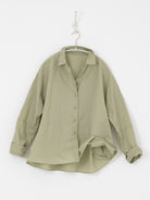 Casey Casey Orsan Waga L/S Shirt in Light Green - CASEY CASEY ORSAN at Worthwhile - shop TOP