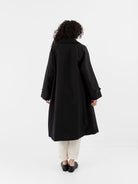 POLYPLOID Long Coat B in Black - POLYPLOID at Worthwhile - shop COAT