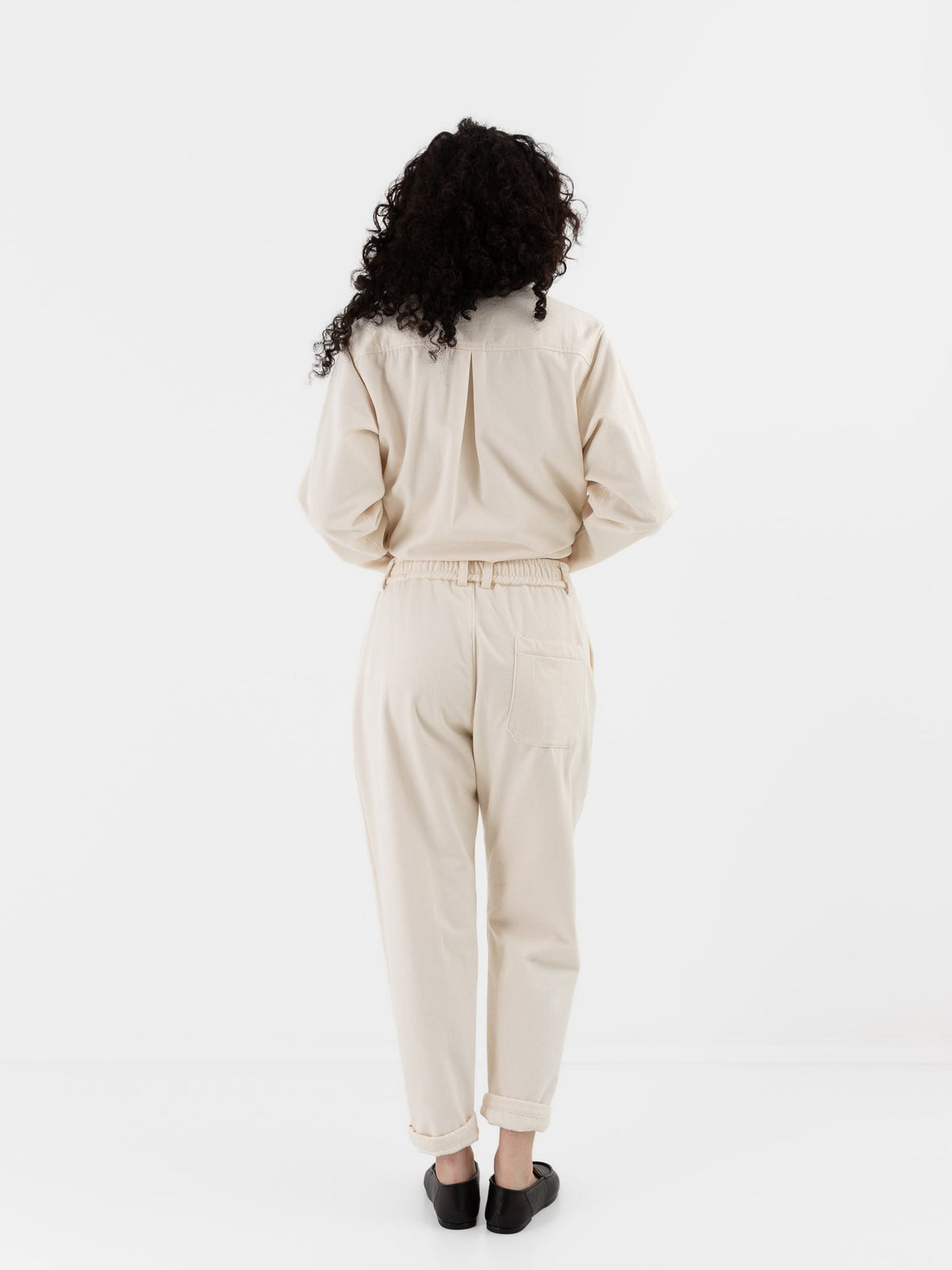 POLYPLOID Night Wear Pants A in Off White - POLYPLOID at Worthwhile - shop PANT