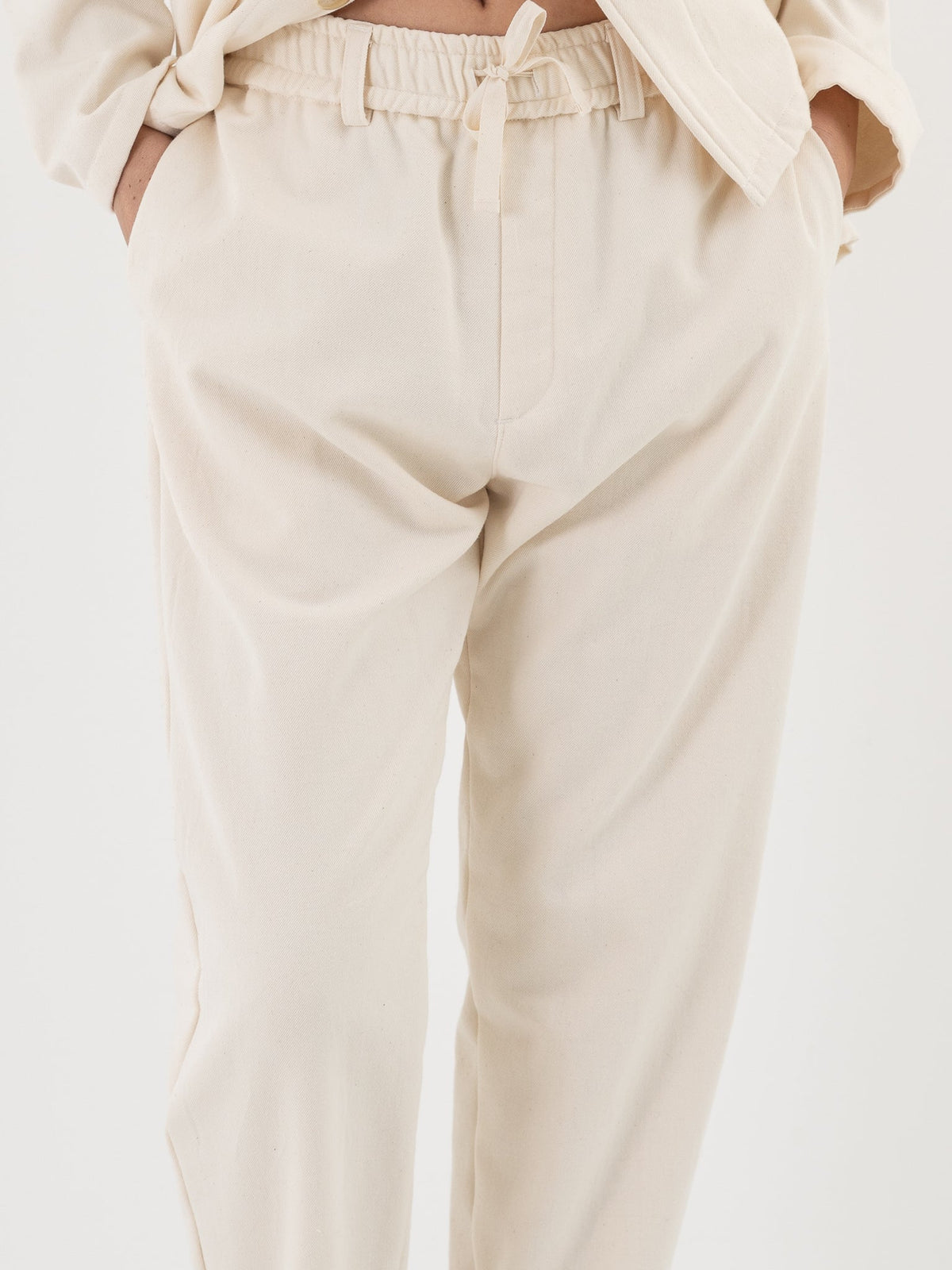 POLYPLOID Night Wear Pants A in Off White - POLYPLOID at Worthwhile - shop PANT