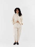 POLYPLOID Night Wear Pants A in Off White - POLYPLOID at Worthwhile - shop PANT