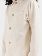 POLYPLOID Night Wear Shirt A in Off White - POLYPLOID at Worthwhile - shop TOP