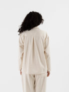 POLYPLOID Night Wear Shirt A in Off White - POLYPLOID at Worthwhile - shop TOP
