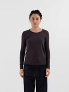 Prïvate 02 04 Cashmere Tee in Koff - PRIVATE 02 04 at Worthwhile - shop TOP