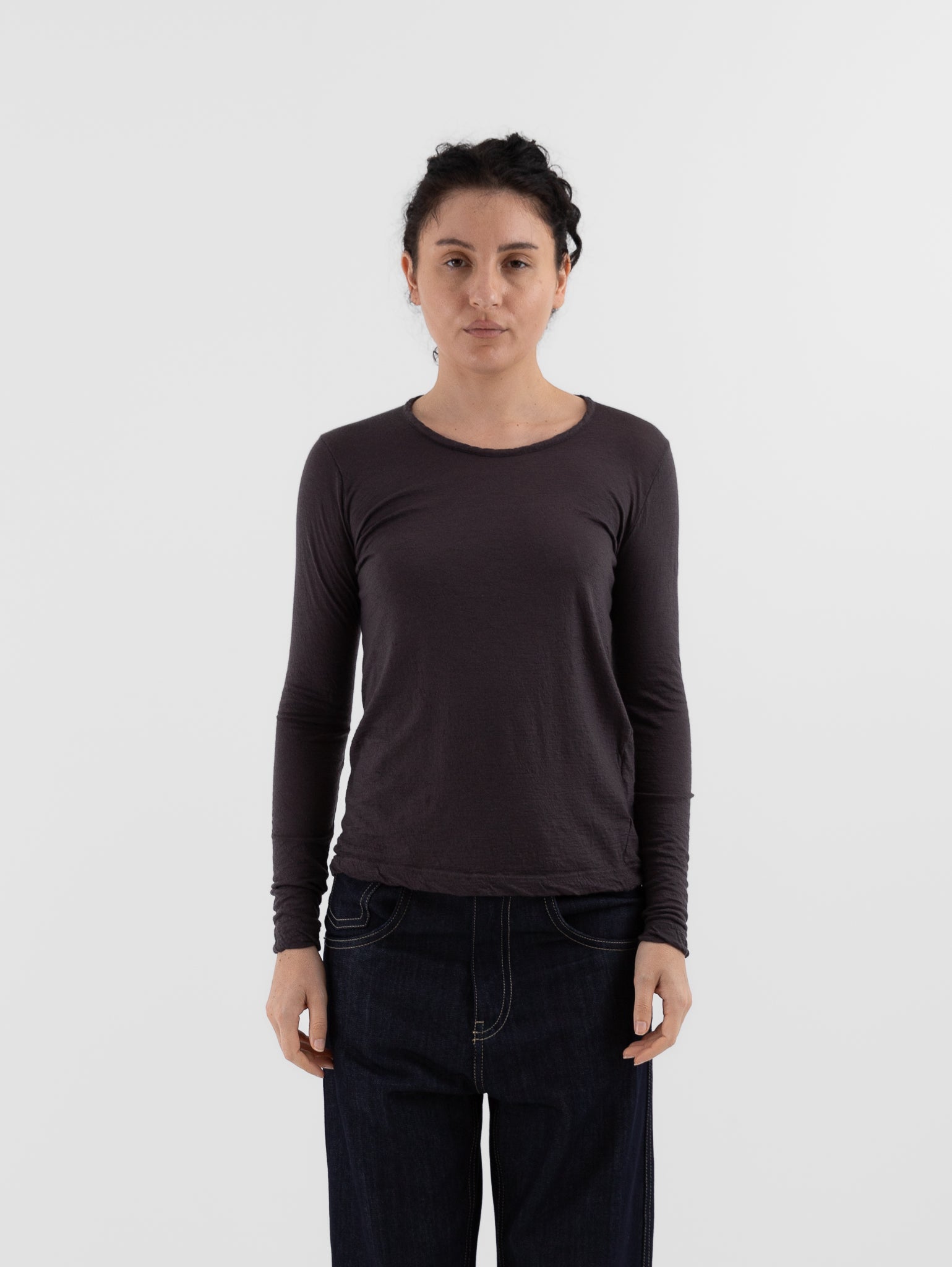 Prïvate 02 04 Cashmere Tee in Koff - PRIVATE 02 04 at Worthwhile - shop TOP