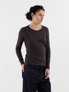 Prïvate 02 04 Cashmere Tee in Koff - PRIVATE 02 04 at Worthwhile - shop TOP
