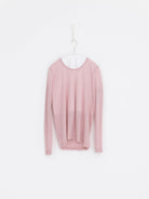 Prïvate 02 04 Cashmere Tee in Rose - PRIVATE 02 04 at Worthwhile - shop TOP