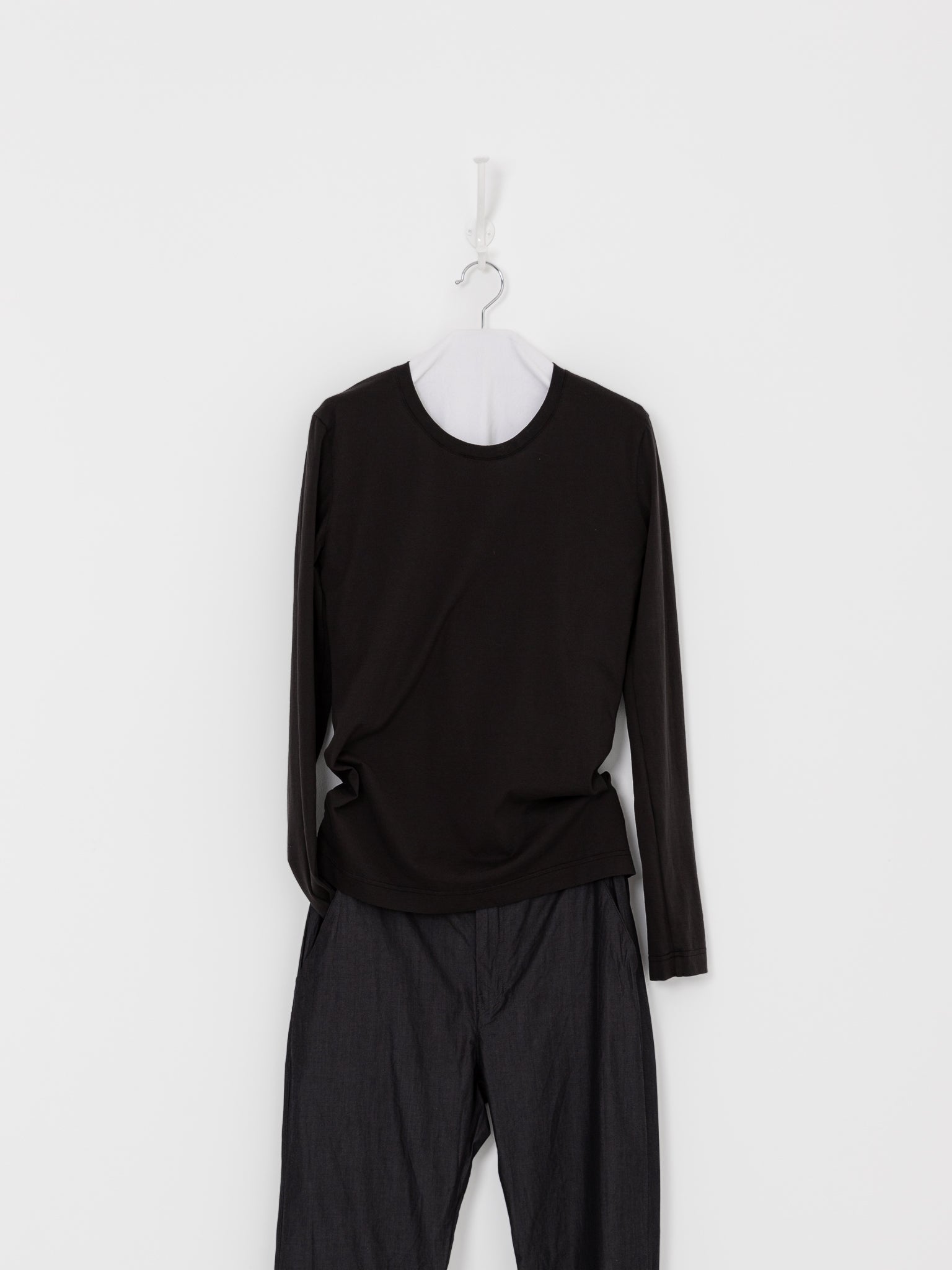 Prïvate 02 04 T-Shirt 190 in Charcoal - PRIVATE 02 04 at Worthwhile - shop TOP