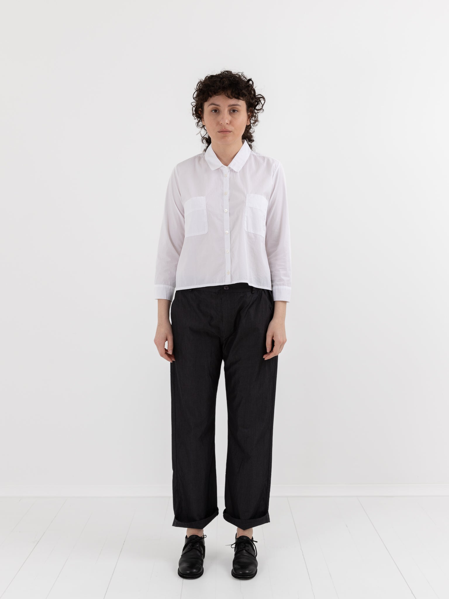 Prïvate 02 04 Shirt 105 in White - PRIVATE 02 04 at Worthwhile - shop TOP