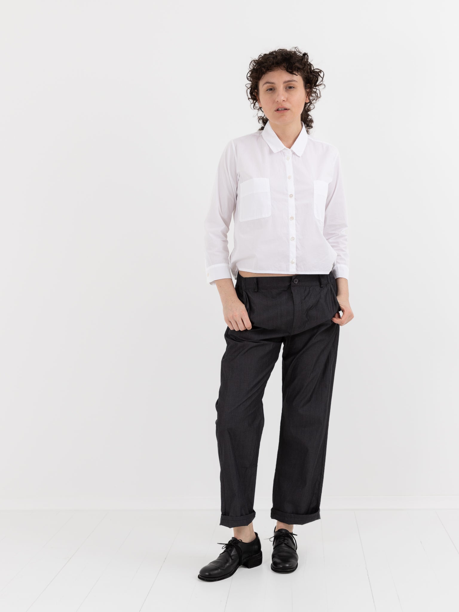 Prïvate 02 04 Pant 100 in Charcoal - PRIVATE 02 04 at Worthwhile - shop PANT