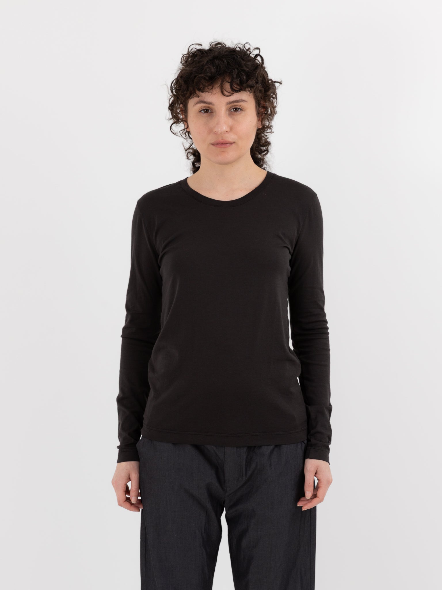 Prïvate 02 04 T-Shirt 190 in Charcoal - PRIVATE 02 04 at Worthwhile - shop TOP
