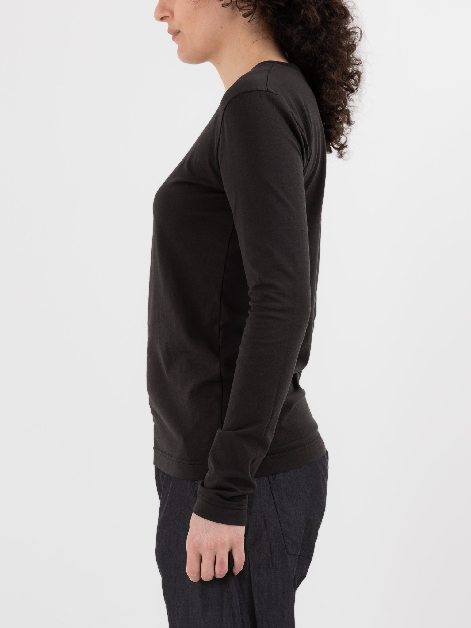 Prïvate 02 04 T-Shirt 190 in Charcoal - PRIVATE 02 04 at Worthwhile - shop TOP