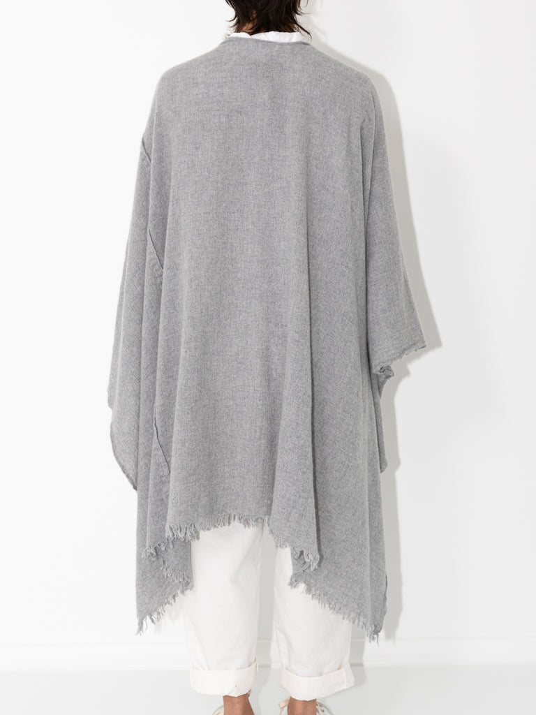 Prïvate 02 04 Cashmere Poncho, Heather Melange - Worthwhile