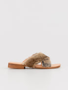 Quitan Rabbit Fur Sandals No. 1 - QUITAN at Worthwhile - shop SANDAL