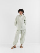 Quitan Pants in Mint Sage - QUITAN at Worthwhile - shop PANT