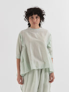 Quitan Blouse in Mint Sage - QUITAN at Worthwhile - shop TOP