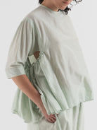 Quitan Blouse in Mint Sage - QUITAN at Worthwhile - shop TOP