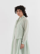 Quitan Almost Jacket in Mint Sage - QUITAN at Worthwhile - shop JACKET