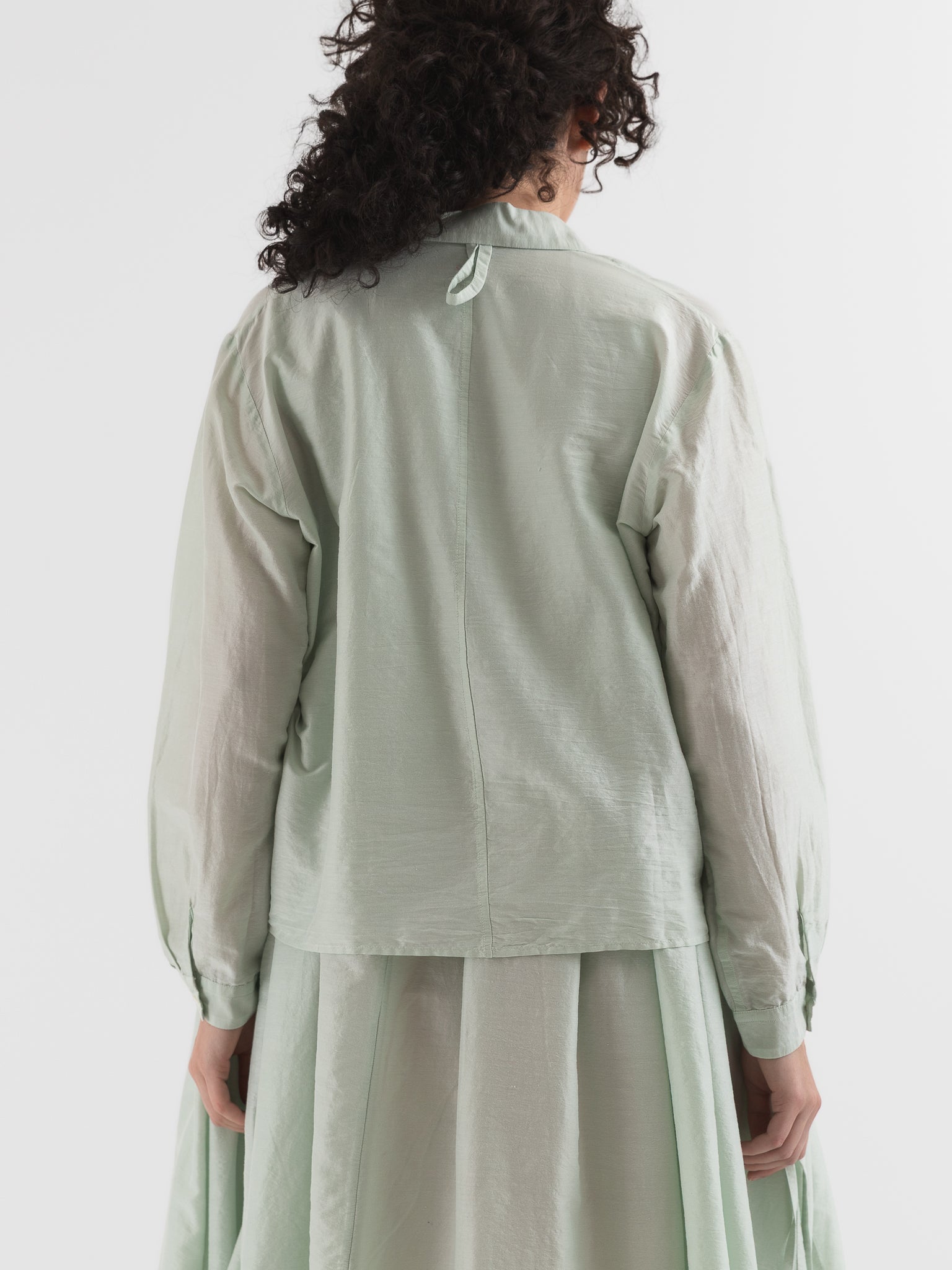 Quitan Almost Jacket in Mint Sage - QUITAN at Worthwhile - shop JACKET