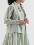 Quitan Almost Jacket in Mint Sage - QUITAN at Worthwhile - shop JACKET