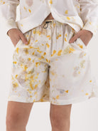 Quitan Muay Thaï Shorts in Flower - QUITAN at Worthwhile - shop SHORTS