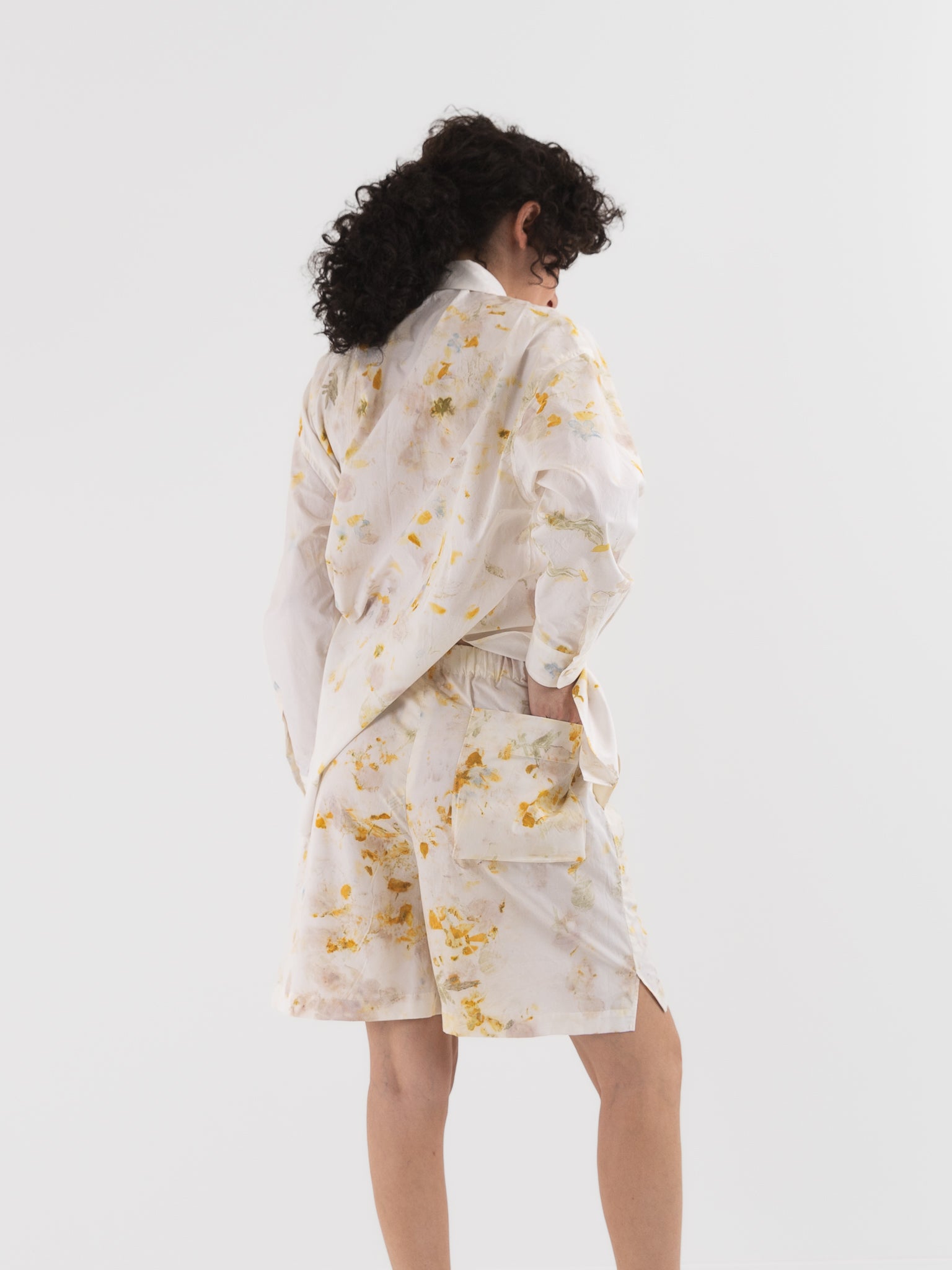 Quitan Muay Thaï Shorts in Flower - QUITAN at Worthwhile - shop SHORTS