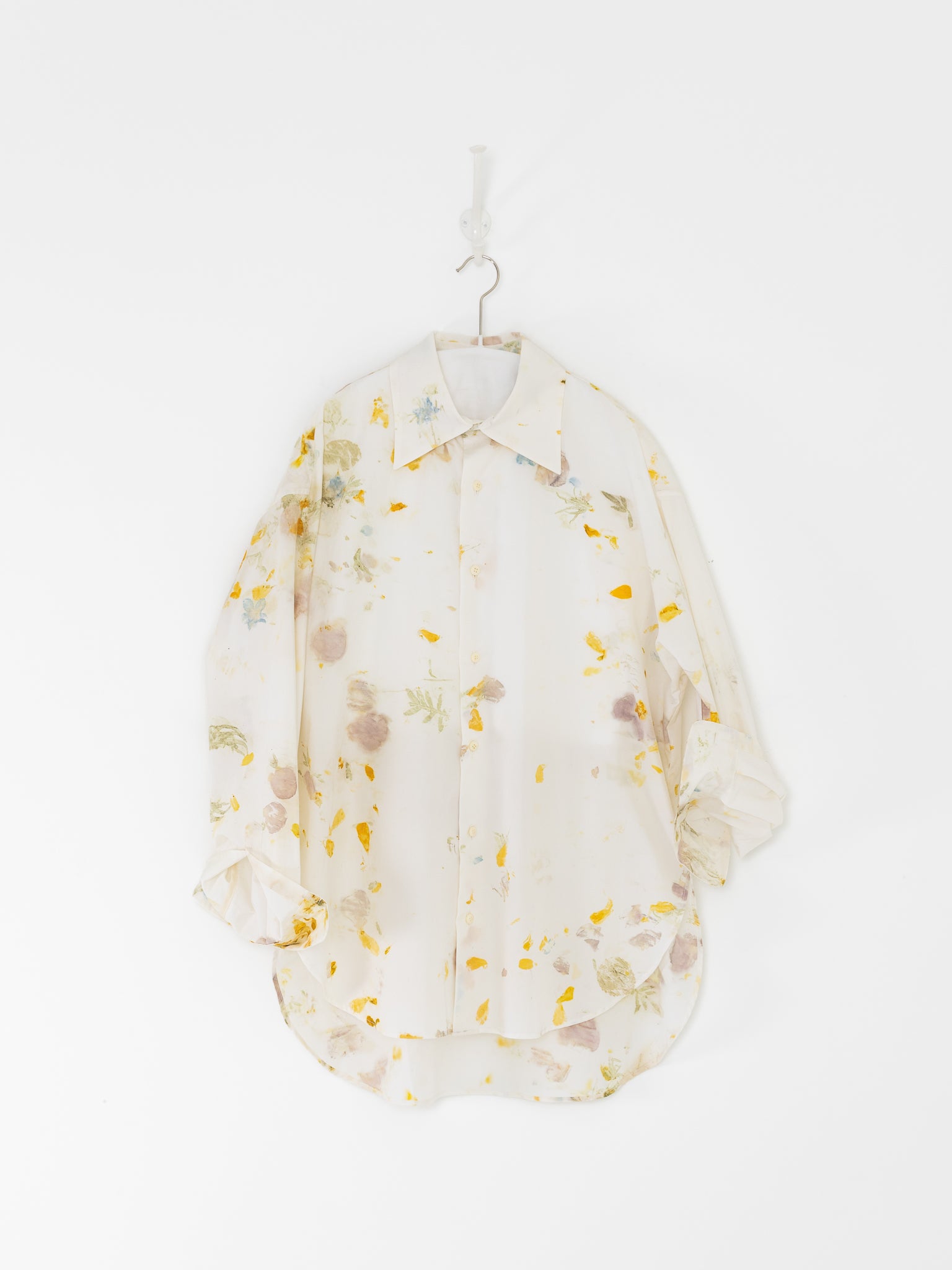 Quitan Wide Shirt in Flower No. 1 - QUITAN at Worthwhile - shop TOP
