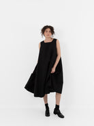 Ricorrrobe P Dress in Onyx - RICORRROBE at Worthwhile - shop DRESS
