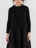 Ricorrrobe Hazel Sweater in Charcoal - RICORRROBE at Worthwhile - shop SWEATER
