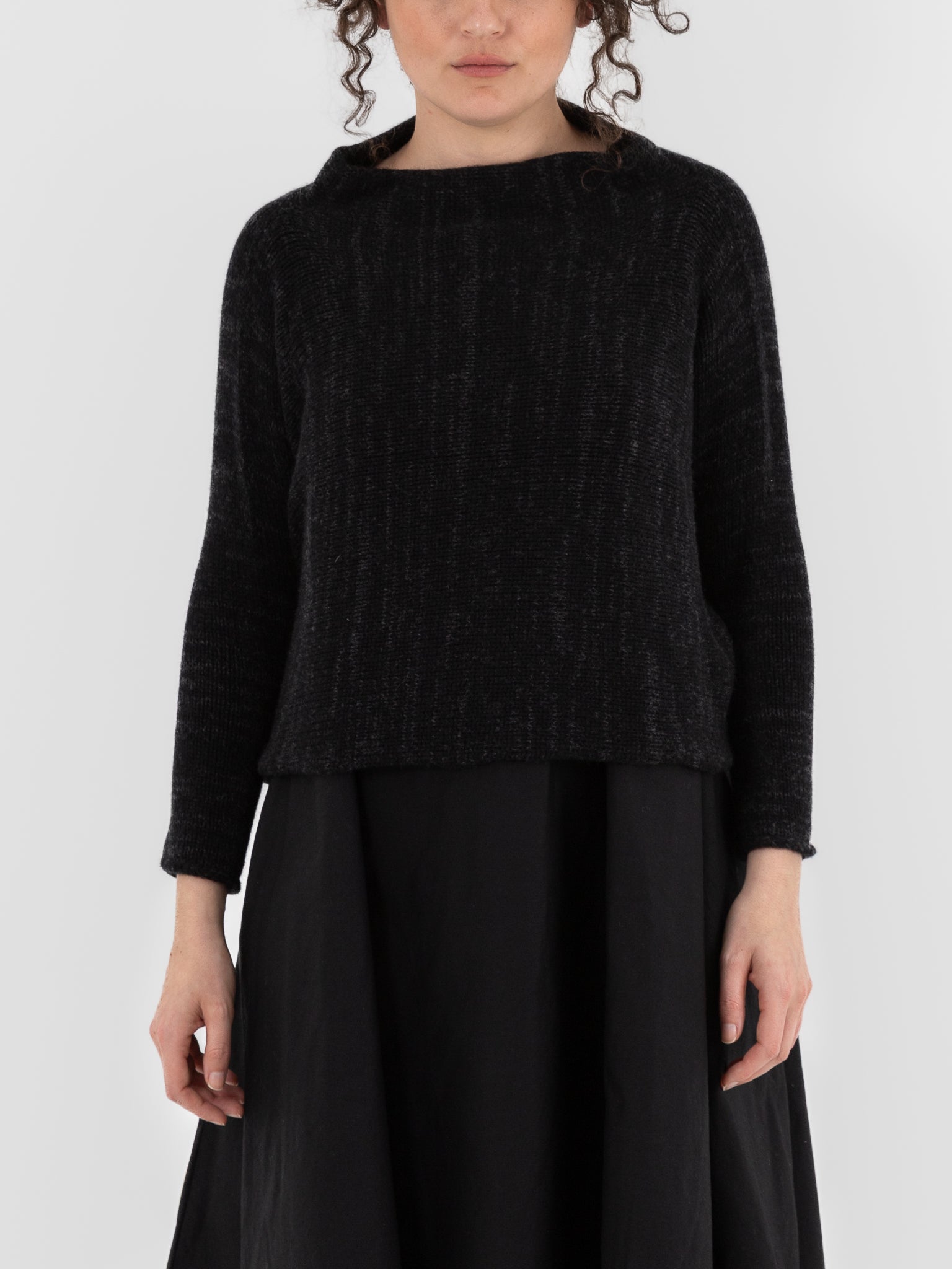 Ricorrrobe Hazel Sweater in Charcoal - RICORRROBE at Worthwhile - shop SWEATER