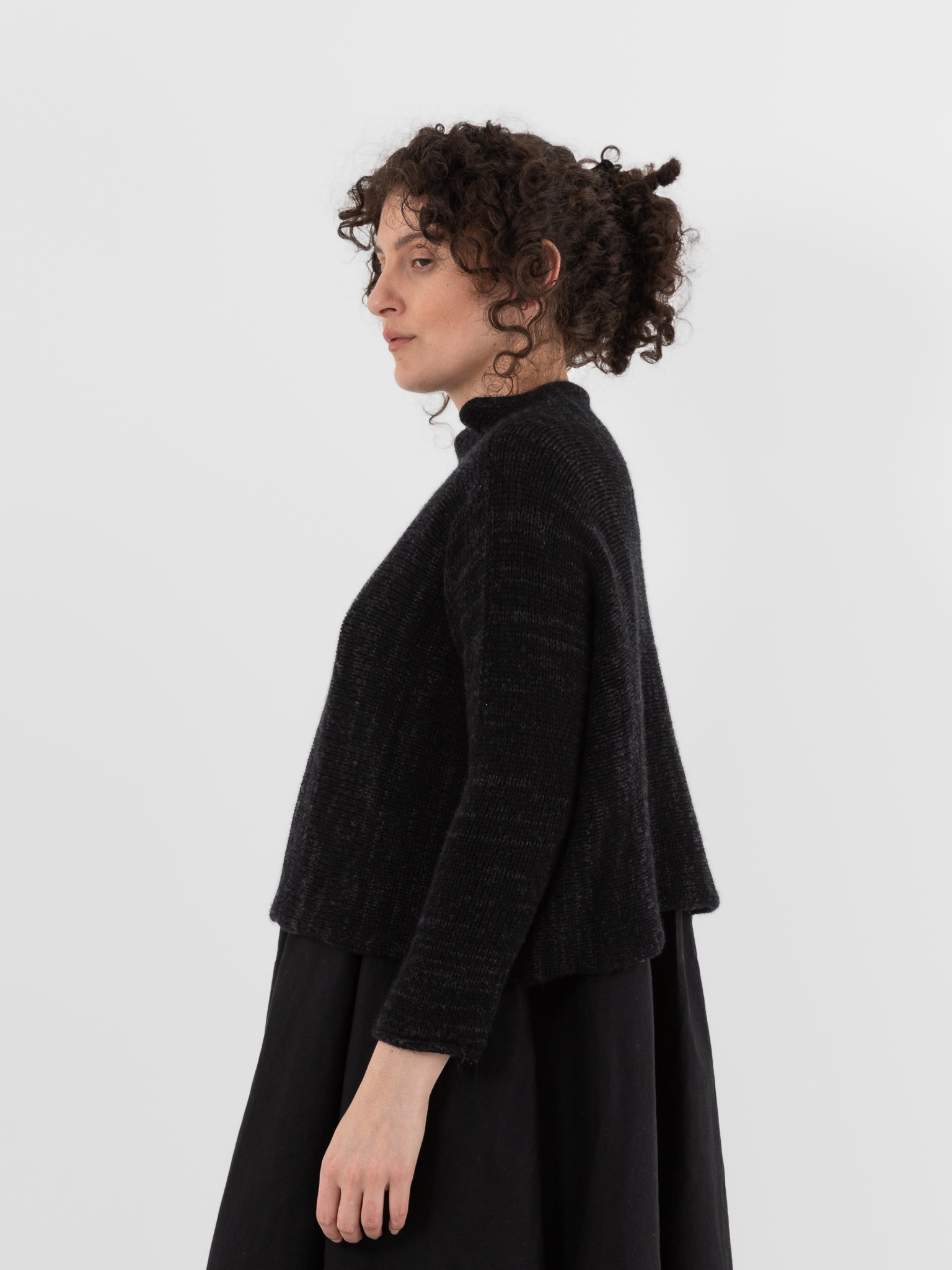 Ricorrrobe Hazel Sweater in Charcoal - RICORRROBE at Worthwhile - shop SWEATER