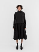 Ricorrrobe Juniper Sweater in Charcoal - RICORRROBE at Worthwhile - shop CARDIGAN