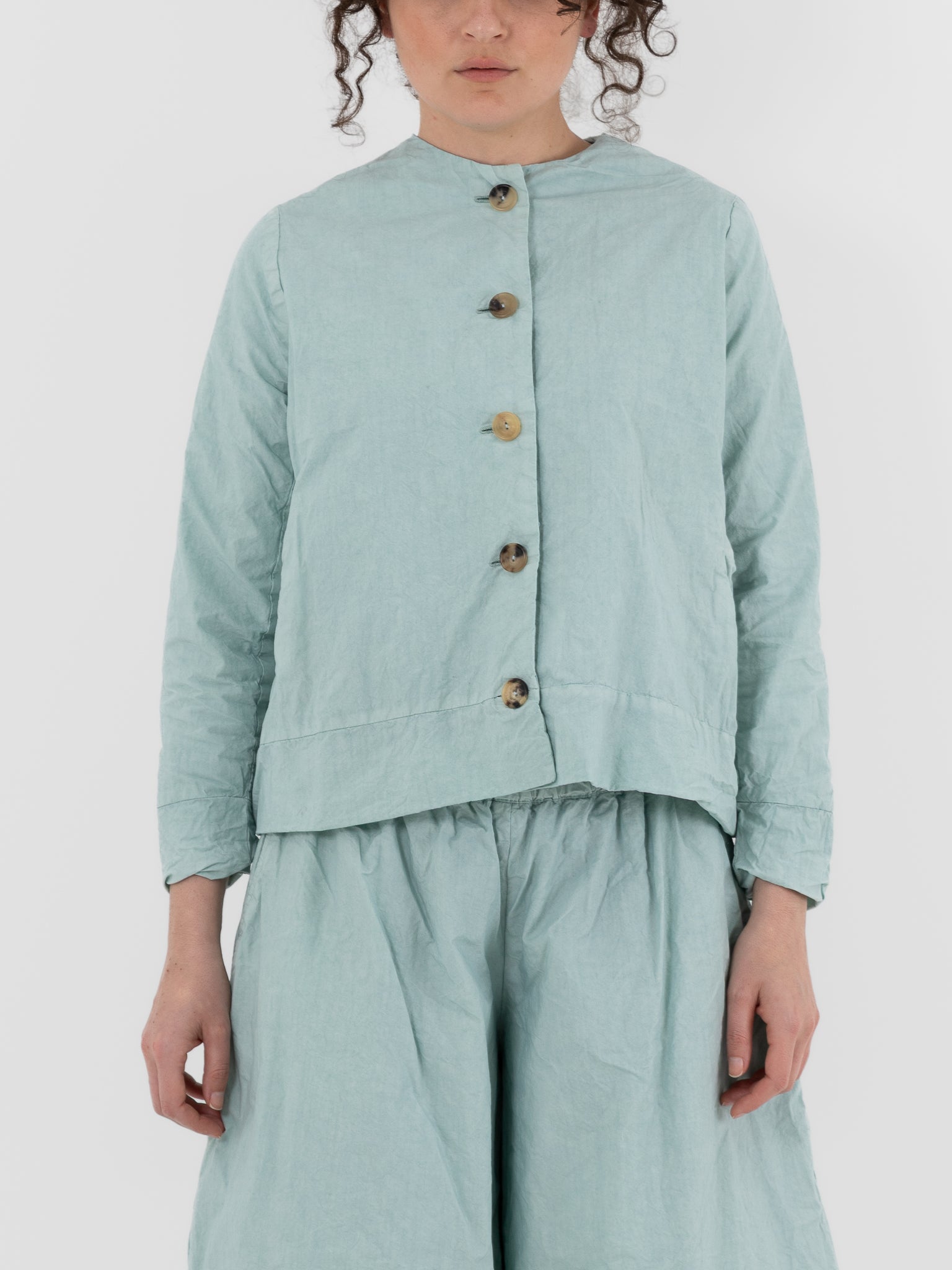 Ricorrrobe Mnl Jacket in Aqua Quartz - RICORRROBE at Worthwhile - shop JACKET